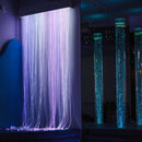 100 Strand Fiber Optic Light Curtain - 8 Color Settings