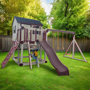 Swing Kingdom Cabin Vinyl Playhouse