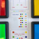 Wireless 4-Button Color Controller for Interactive Equipment