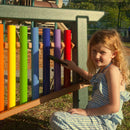 8 Note Rainbow Chime Unit Playground Musical Equipment