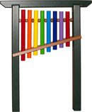 8 Note Rainbow Chime Unit Playground Musical Equipment