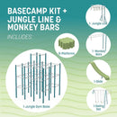 ActivPlay Base Camp Playground Modular Jungle Gym Kit APJGC106