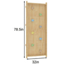 Add-On Rock Wall Panel for Avenlur 79" Modular Walnut