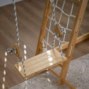 Chestnut 8-in-1 Indoor Jungle Gym