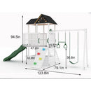 Craftsman - Modern Backyard Outdoor Swing Set