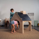 Evergreen- Children's Playhouse with Chalkboard Roof
