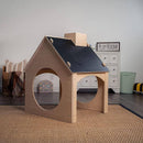 Evergreen- Children's Playhouse with Chalkboard Roof