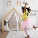 Flair - Avenlur Wood Indoor Playhouse Desk with Chair