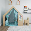 Flair - Avenlur Wood Indoor Playhouse Desk with Chair