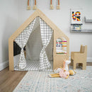 Flair - Avenlur Wood Indoor Playhouse Desk with Chair