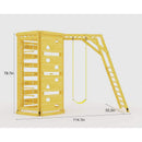 Hawthorn - Outdoor Climber with Monkey Bars, Swing, and Octagon Climber