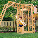 Hawthorn - Outdoor Climber with Monkey Bars, Swing, and Octagon Climber