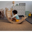 Hazel | Pikler Triangle, Slide & Rocker Set - Natural