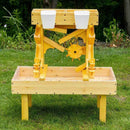 Outdoor Wooden Water Table For Kids, Toddlers
