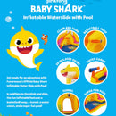 Baby Shark Inflatable Water Slide with Pool