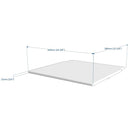 Beech Wooden Bench Top for BenchK Wall Bars