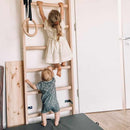 BenchK Series 1 Swedish Wall Bars with Gymnastics Accessories (BenchK111 + A204)