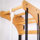 BenchK adjustable wooden pull-up bar in oak