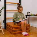 BenchK 211 Swedish Ladder with Gymnastics Accessories