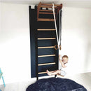 BenchK 211 Swedish Ladder with Gymnastics Accessories