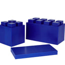 26 Jumbo Sized Single Color Modular Building Blocks Combo Pack