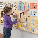 BumbleBeeSmart® Educational Wall Toy - Sensory Activity Panel