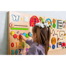 BumbleBeeSmart® Montessori Play Wall Panel for Kids' Play Area