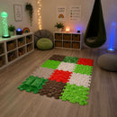 Muffik Tots Vision Puzzle Set Sensory Childrens Playmat
