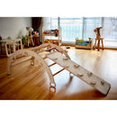 Wooden Climbing Arch Rocker with Ramps