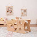Wood and Hearts Convertible Kitchen Tower