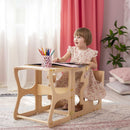 Wood and Hearts Convertible Kitchen Tower