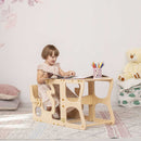 Wood and Hearts Convertible Kitchen Tower