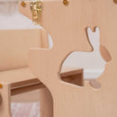 Wood and Hearts Convertible Kitchen Tower