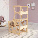 Wood and Hearts Convertible Kitchen Tower