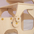 Wood and Hearts Convertible Kitchen Tower