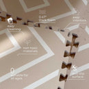 Eeveve Modern Blocks - Play Mat in Desert Sand