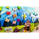 Extra Large Mountain-Themed Busy Board – 9 Sensory Wall Panels Set
