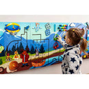 Extra Large Mountain-Themed Busy Board – 9 Sensory Wall Panels Set