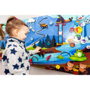 Extra Large Mountain-Themed Busy Board – 9 Sensory Wall Panels Set