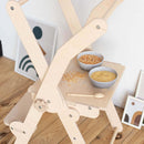 Wood and Hearts Foldable Kitchen Tower