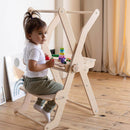 Wood and Hearts Foldable Kitchen Tower