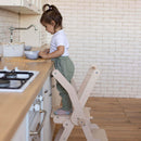 Wood and Hearts Foldable Kitchen Tower