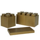 26 Jumbo Sized Single Color Modular Building Blocks Combo Pack