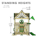 Nantucket II Swing Set