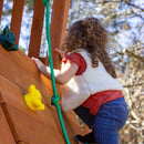 Outing with Double Slides Swing Set