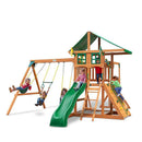 Outing with Monkey Bars Swing Set