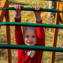 Outing with Monkey Bars Swing Set
