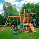 Outing with Trapeze Arm Outdoor Playset