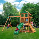 Outing with Trapeze Arm Outdoor Playset