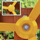 Outing with Trapeze Arm Outdoor Playset